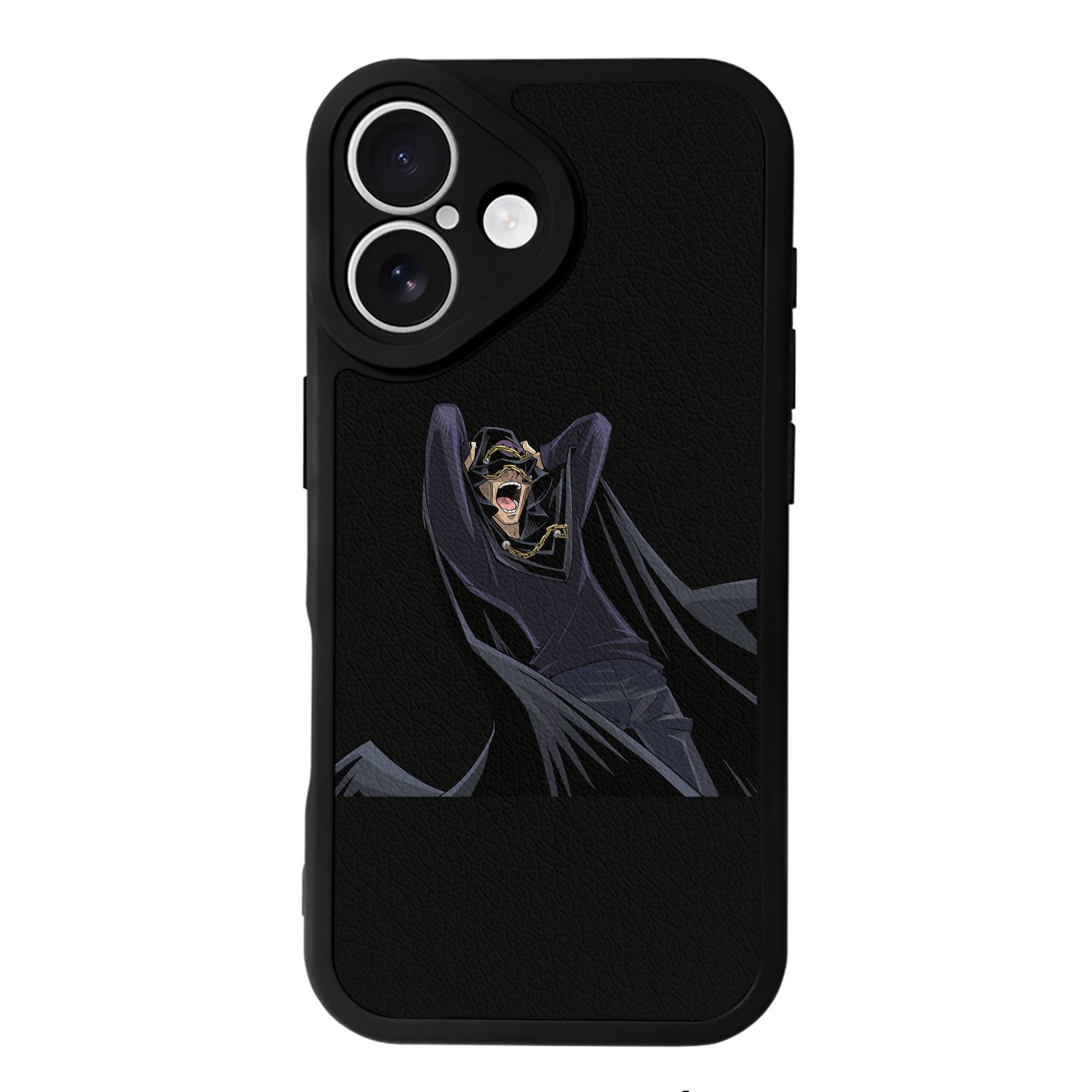 （画像用） 遊☆戯☆王 Yu-Gi-Oh! 【iPhone 16シリーズ対応】シリコンスマホケース（レザー調） 材質：シリコン
